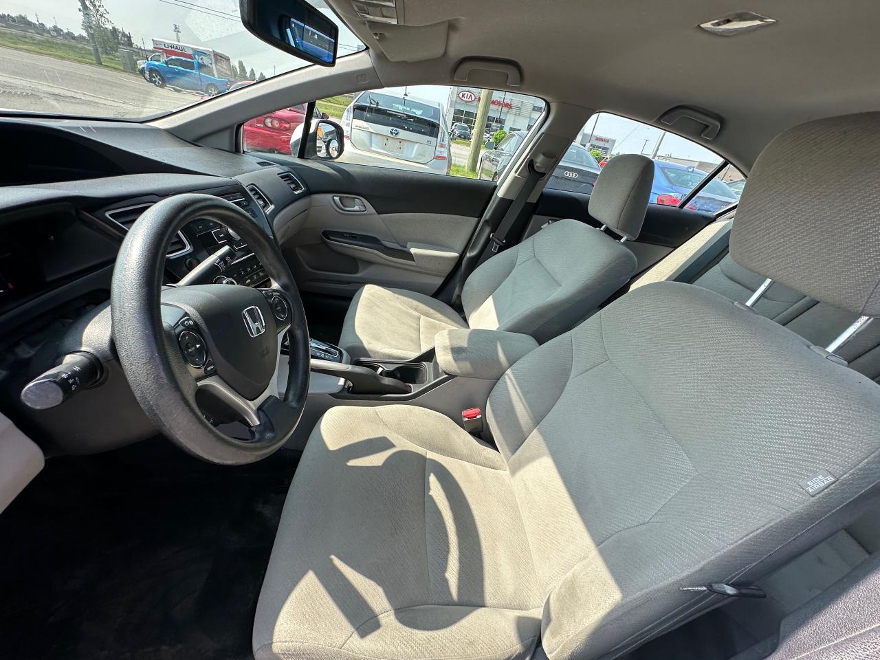 2013 Honda Civic LX, AUTO, SEDAN, ONLY 67KMS, LOW KMS, CERT - Photo #13