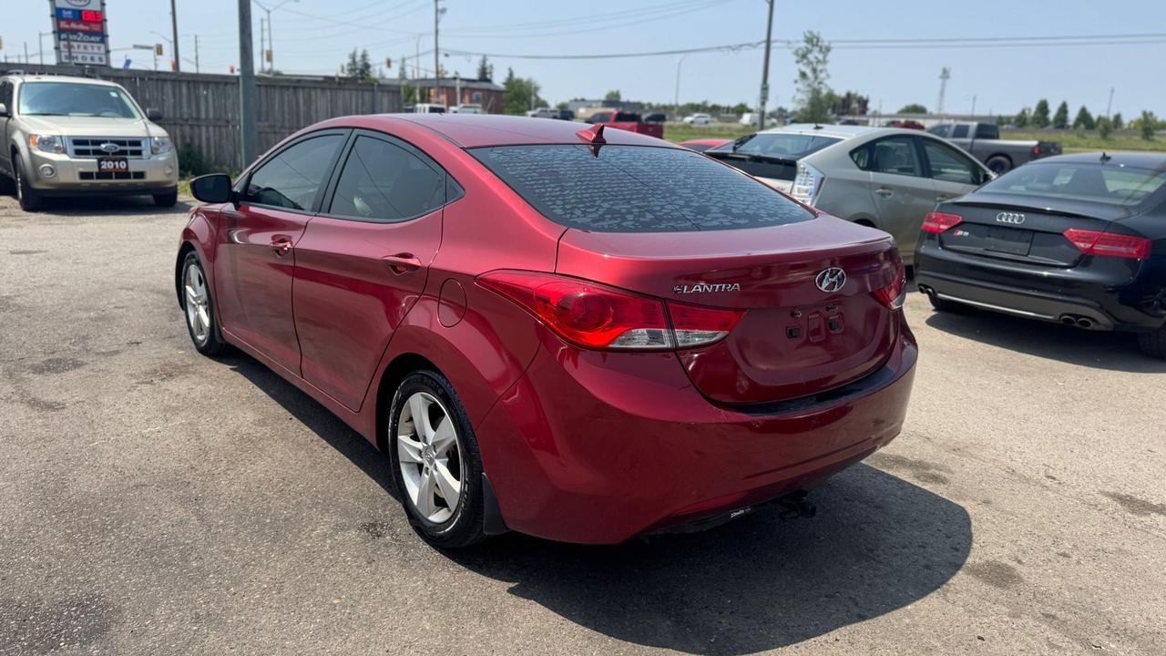 2013 Hyundai Elantra GLS, WELL SERVICED, SUNROOF, CERTIFIED, ONLY 175KM Photo