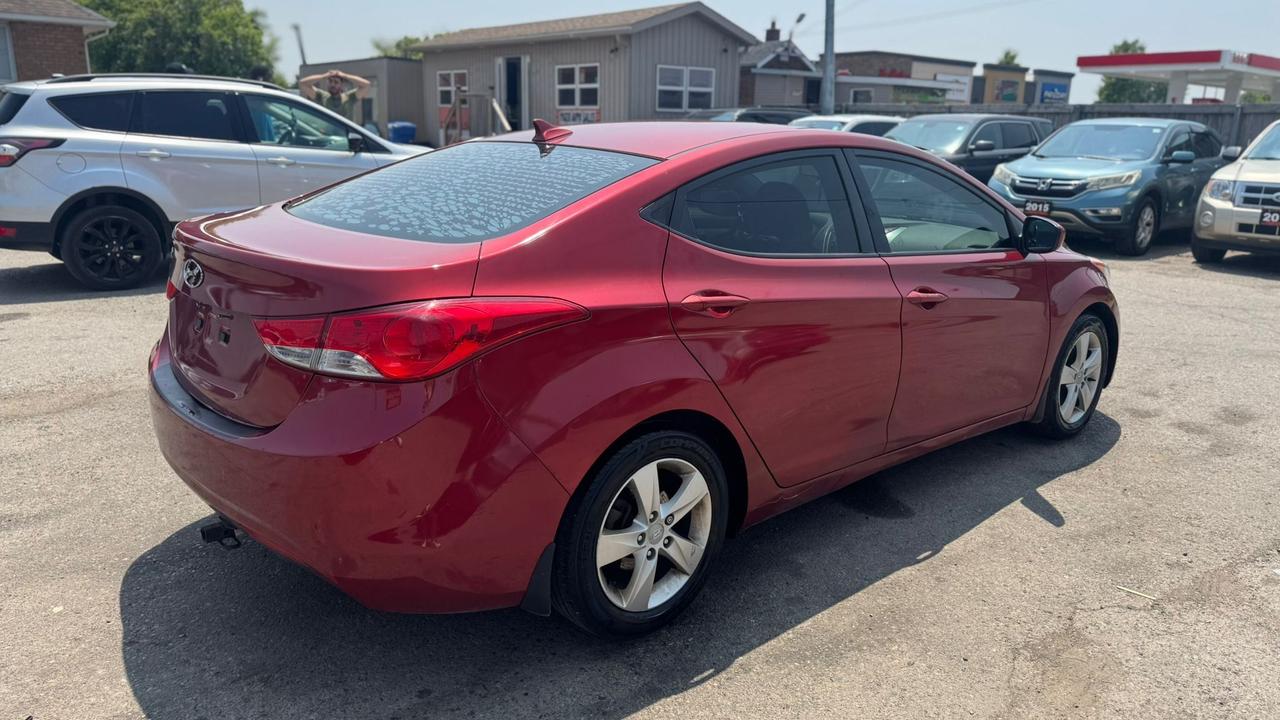 2013 Hyundai Elantra GLS, WELL SERVICED, SUNROOF, CERTIFIED, ONLY 175KM Photo4