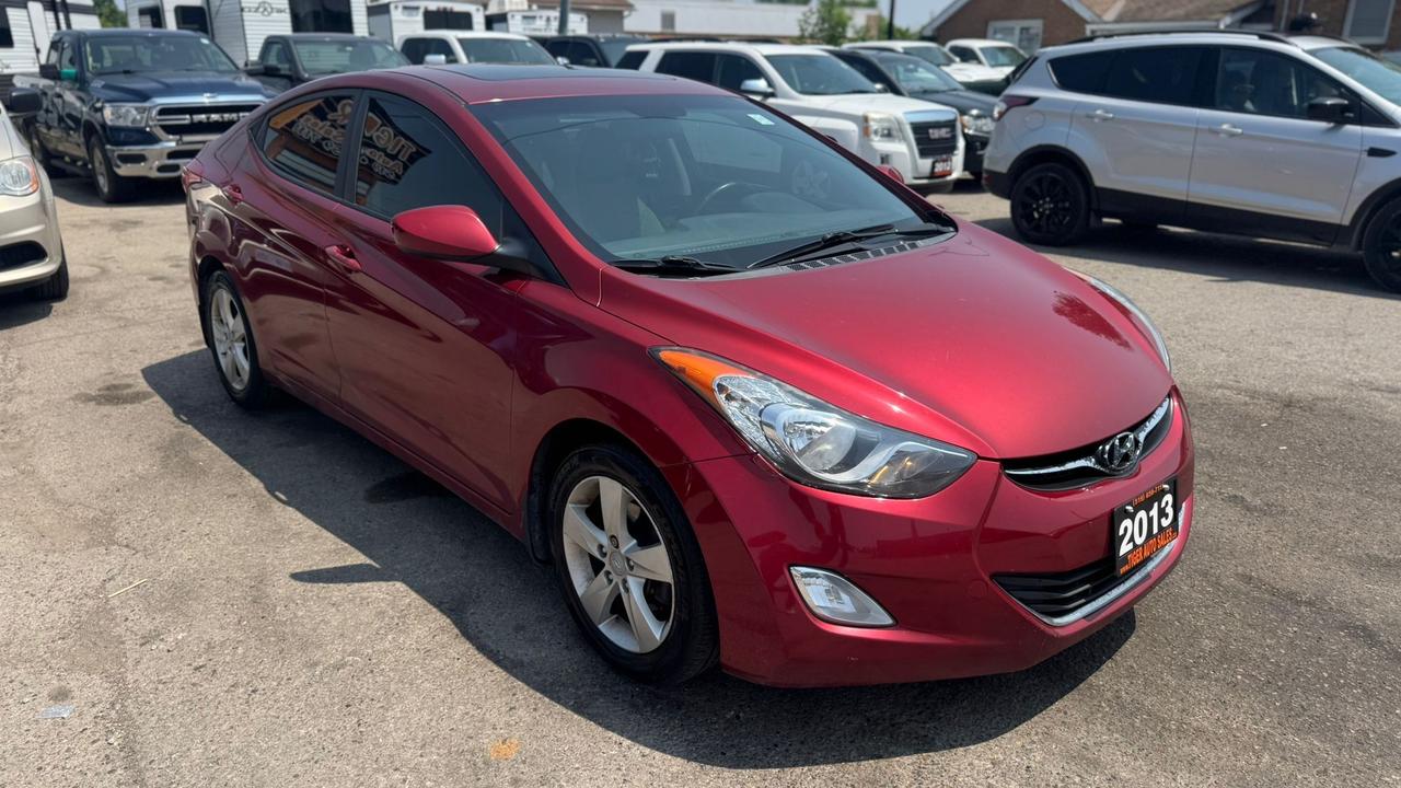 2013 Hyundai Elantra GLS, WELL SERVICED, SUNROOF, CERTIFIED, ONLY 175KM Photo