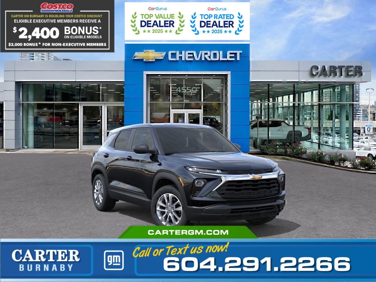 New 2026 Chevrolet TrailBlazer LS AWD | Double Costco Bonus: Up to $2,400! for sale in Burnaby, BC