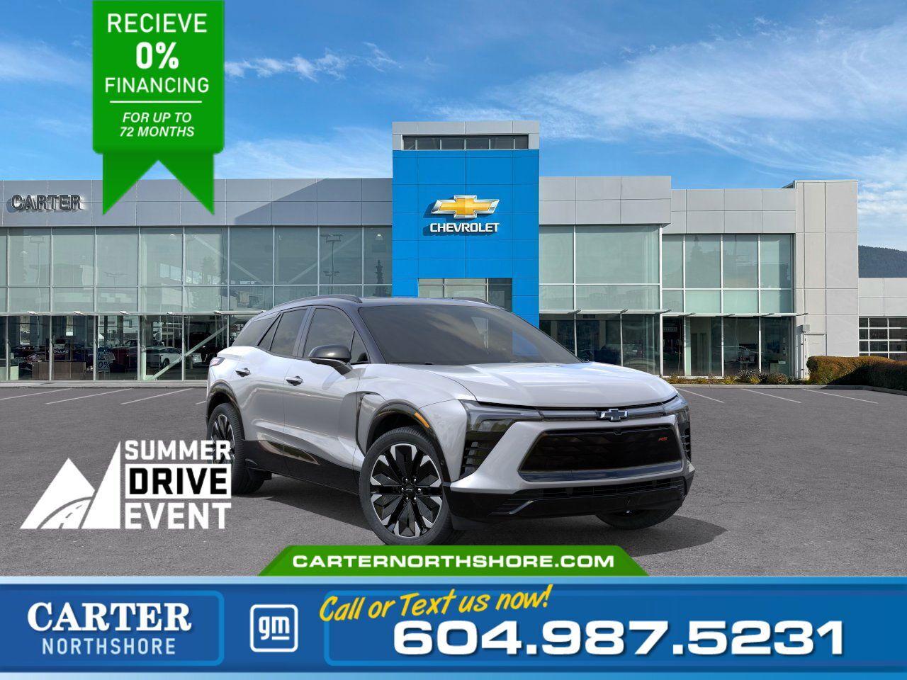 New 2025 Chevrolet Blazer EV for sale in North Vancouver, BC