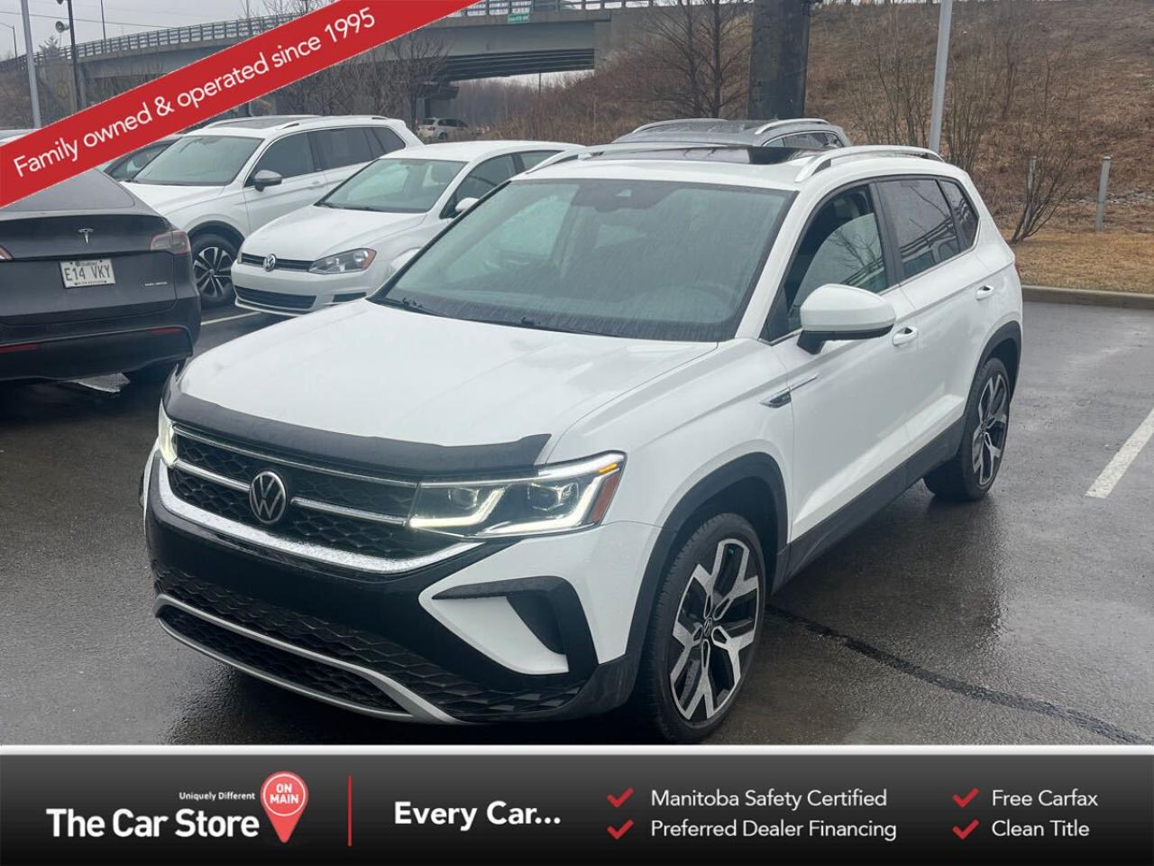 Used 2022 Volkswagen Taos AWD| Off Lease/1 Owner/0 Accident for sale in Winnipeg, MB
