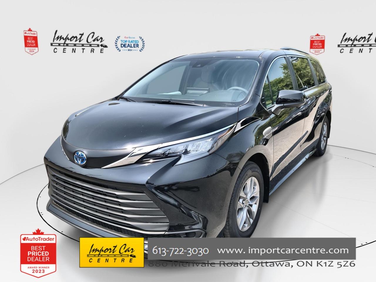 Used 2025 Toyota Sienna LE 8-Passenger LIKE NEW!!  ONLY 81 KMS!!  8 PASSEN for sale in Ottawa, ON