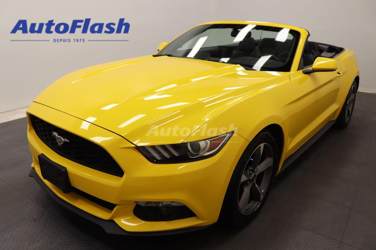 Used 2015 Ford Mustang 3.7L V6, PONY PACK, CAMERA, CONVERTIBLE for sale in Saint-Hubert, QC