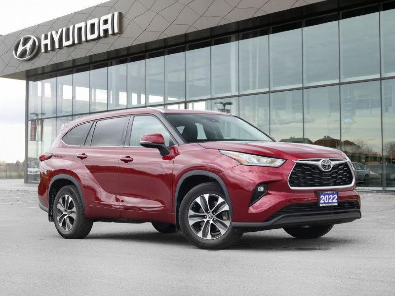 Used 2022 Toyota Highlander XLE  - Sunroof -  Power Liftgate for sale in Nepean, ON