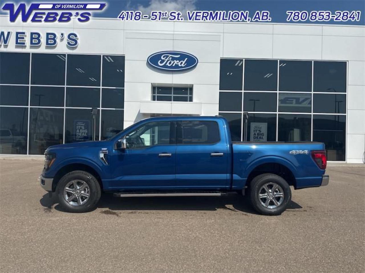 New 2025 Ford F-150 XLT for sale in Vermilion, AB