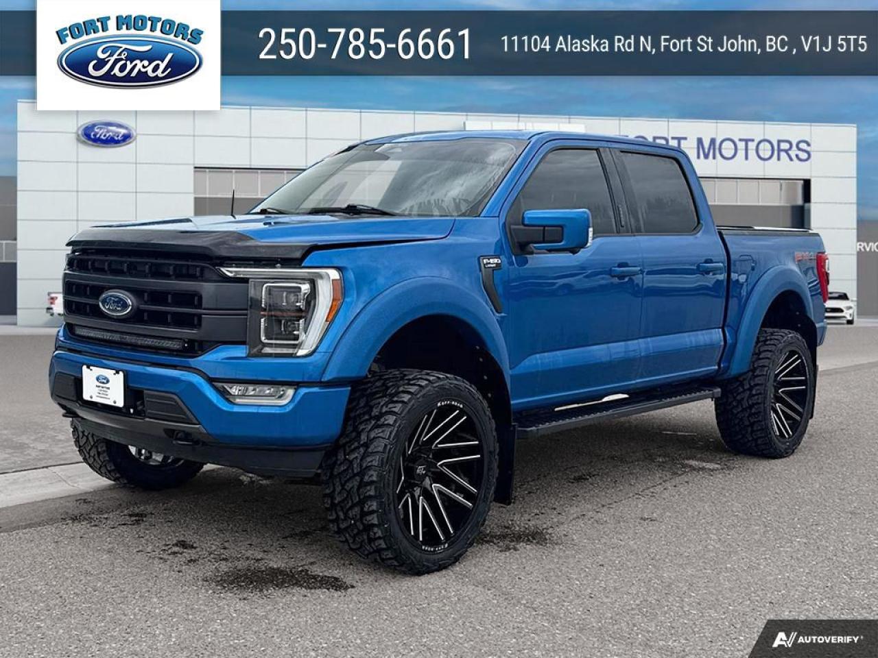 Used 2021 Ford F-150 LARIAT SUPERCREW 145 for sale in Fort St John, BC