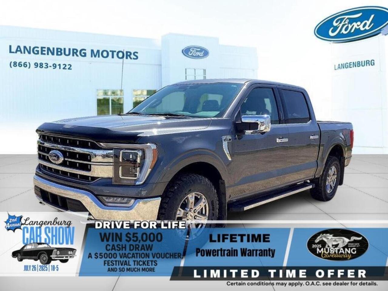Used 2021 Ford F-150 Lariat Crewcab 4x4 for sale in Langenburg, SK