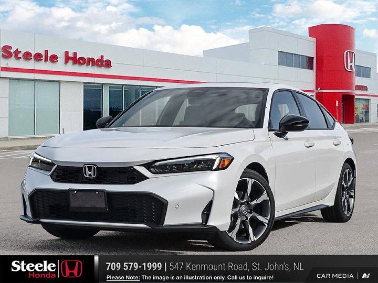 New 2025 Honda Civic Hatchback Hybrid Sport Touring for sale in St. John's, NL