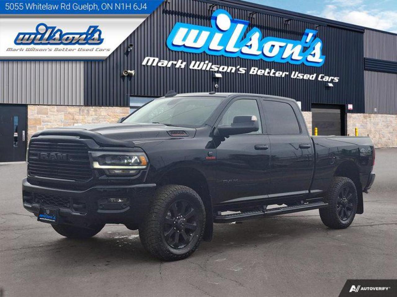 Used 2019 RAM 2500 Big Horn Crew | 6.7L Cummins Diesel | Sunroof | Black Appearance Pkg | New Tires | New Brakes | for sale in Guelph, ON