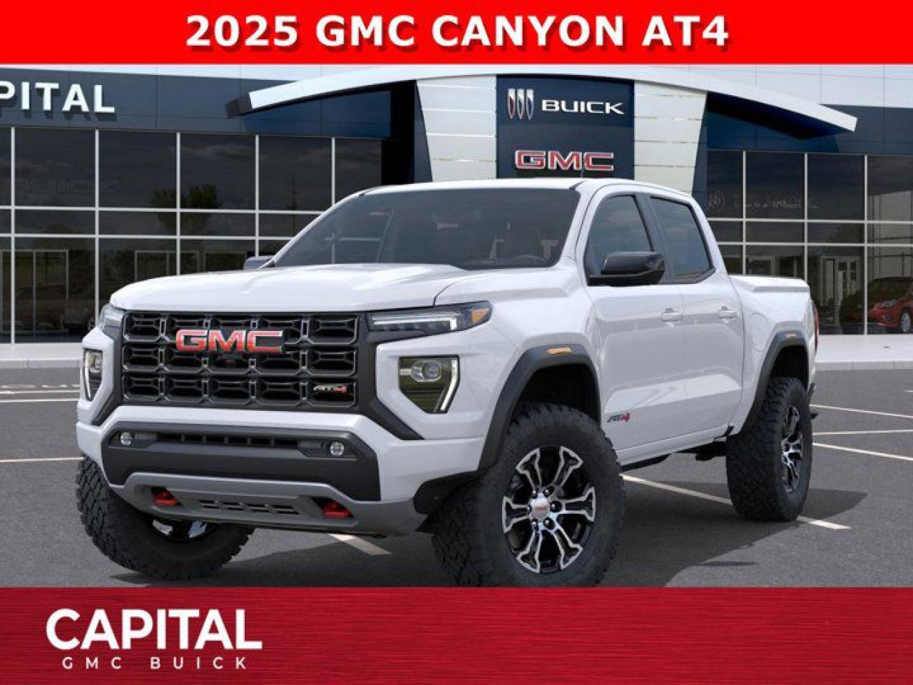 New 2025 GMC Canyon Crew Cab AT4 for sale in Edmonton, AB