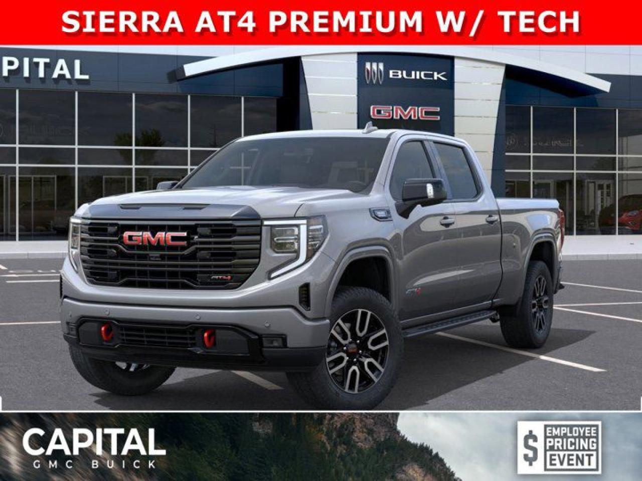 New 2025 GMC Sierra 1500 Crew Cab AT4 for sale in Edmonton, AB
