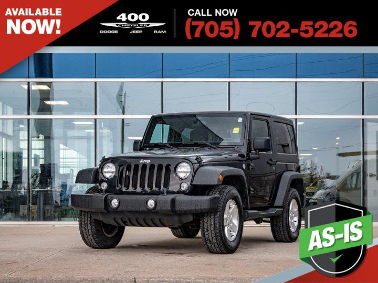 Used 2015 Jeep Wrangler SPORT for sale in Innisfil, ON