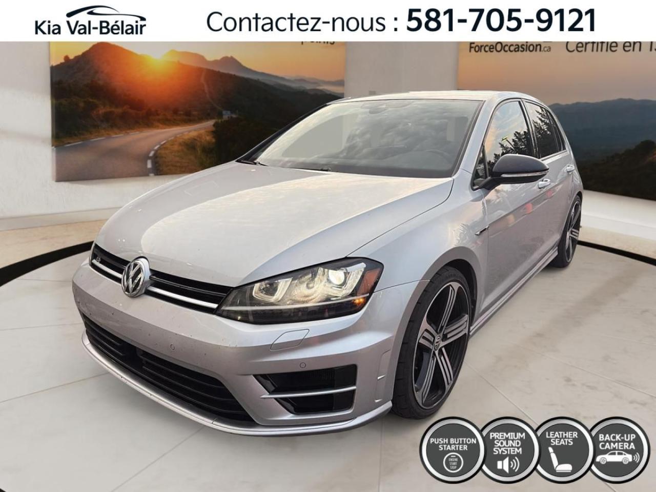Used 2017 Volkswagen Golf R R * AWD * TURBO * 292HP * CUIR * BI-ZONE * FENDER for sale in Québec, QC