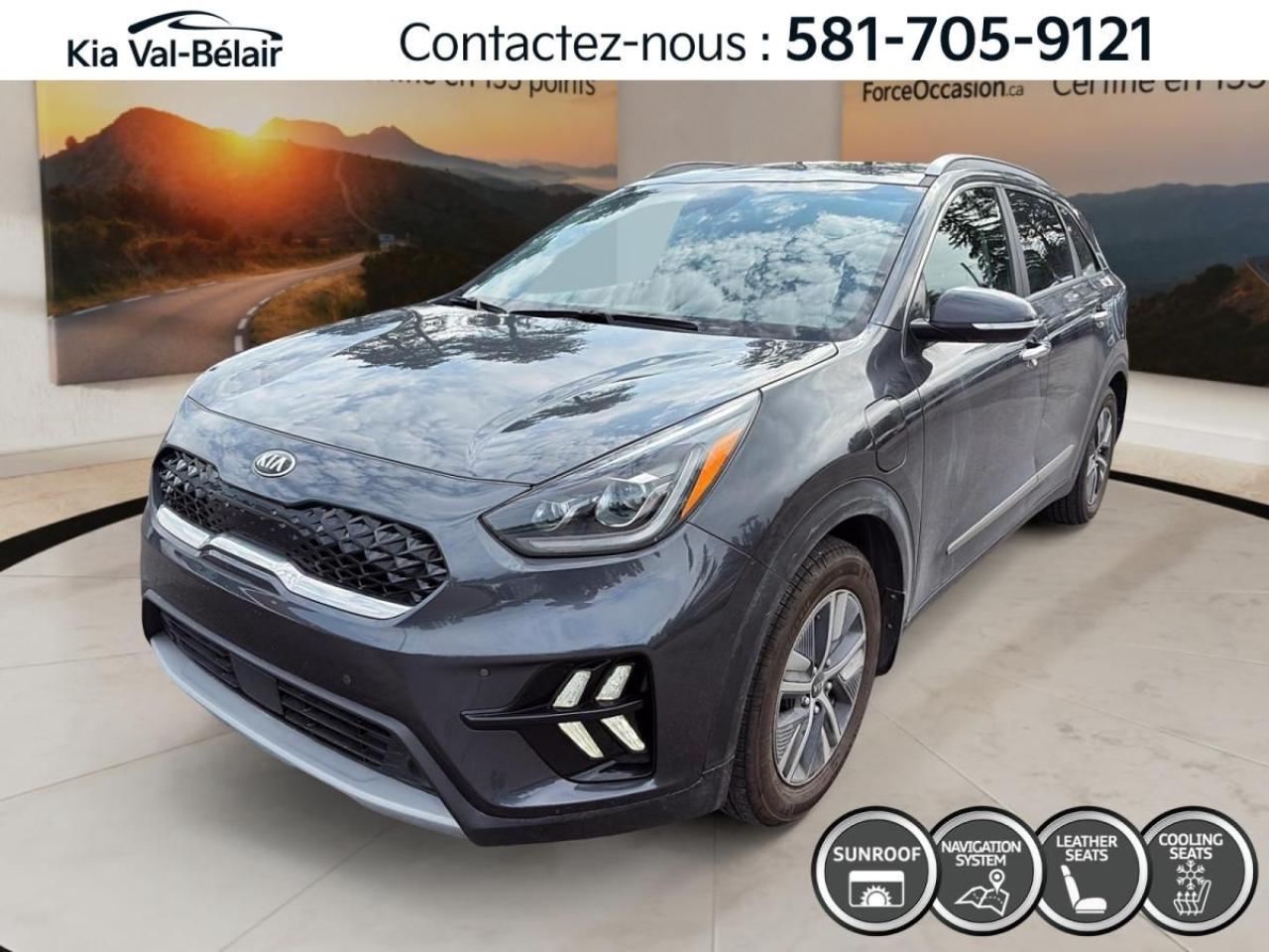 Used 2021 Kia NIRO SX TOURING * PHEV * TOIT * CUIR * CAMERA * CARPLAY for sale in Québec, QC