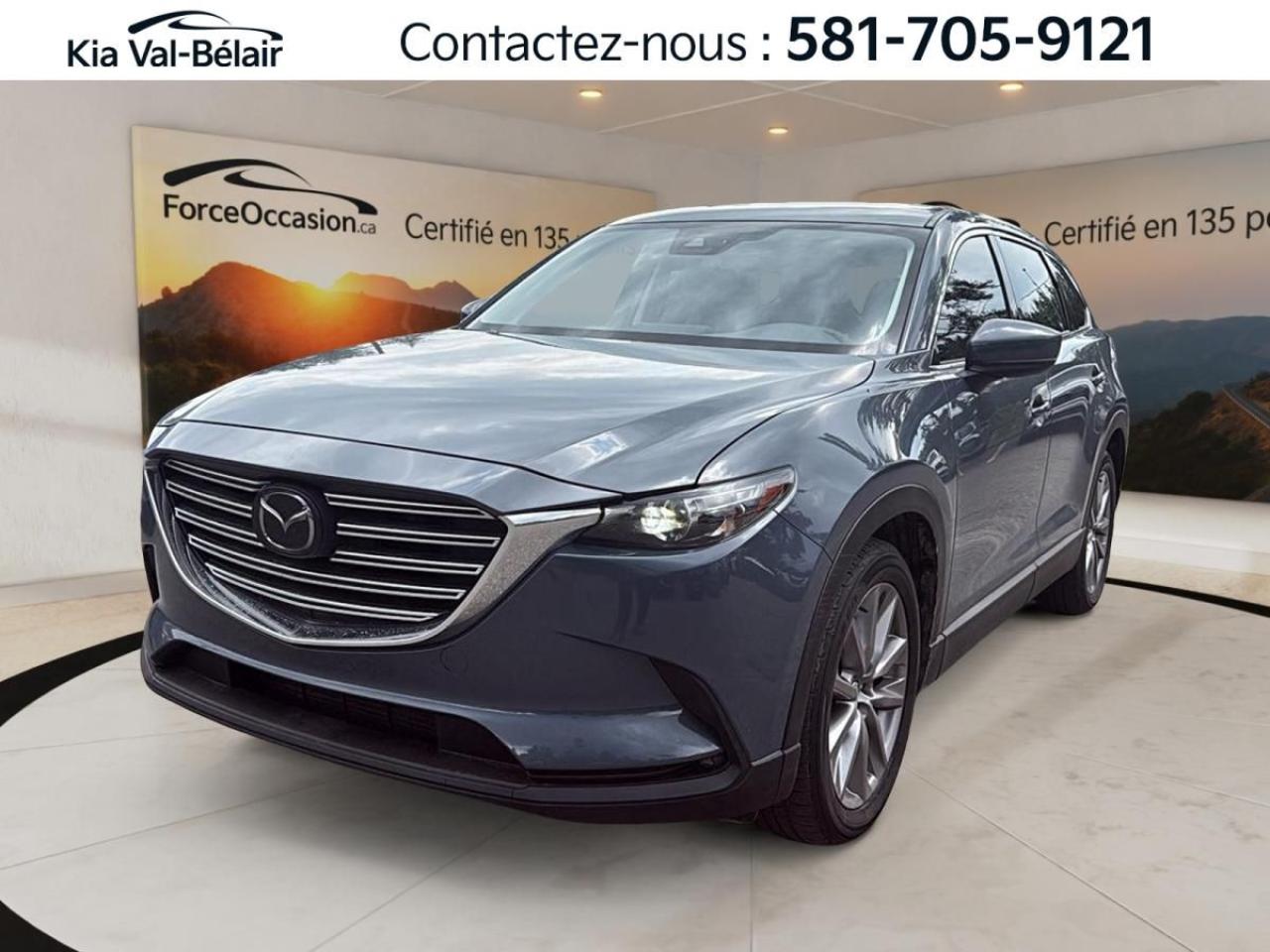 Used 2023 Mazda CX-9 GS * AWD * CUIR * TOIT * CARPLAY * CAMÉRA * A/C for sale in Québec, QC