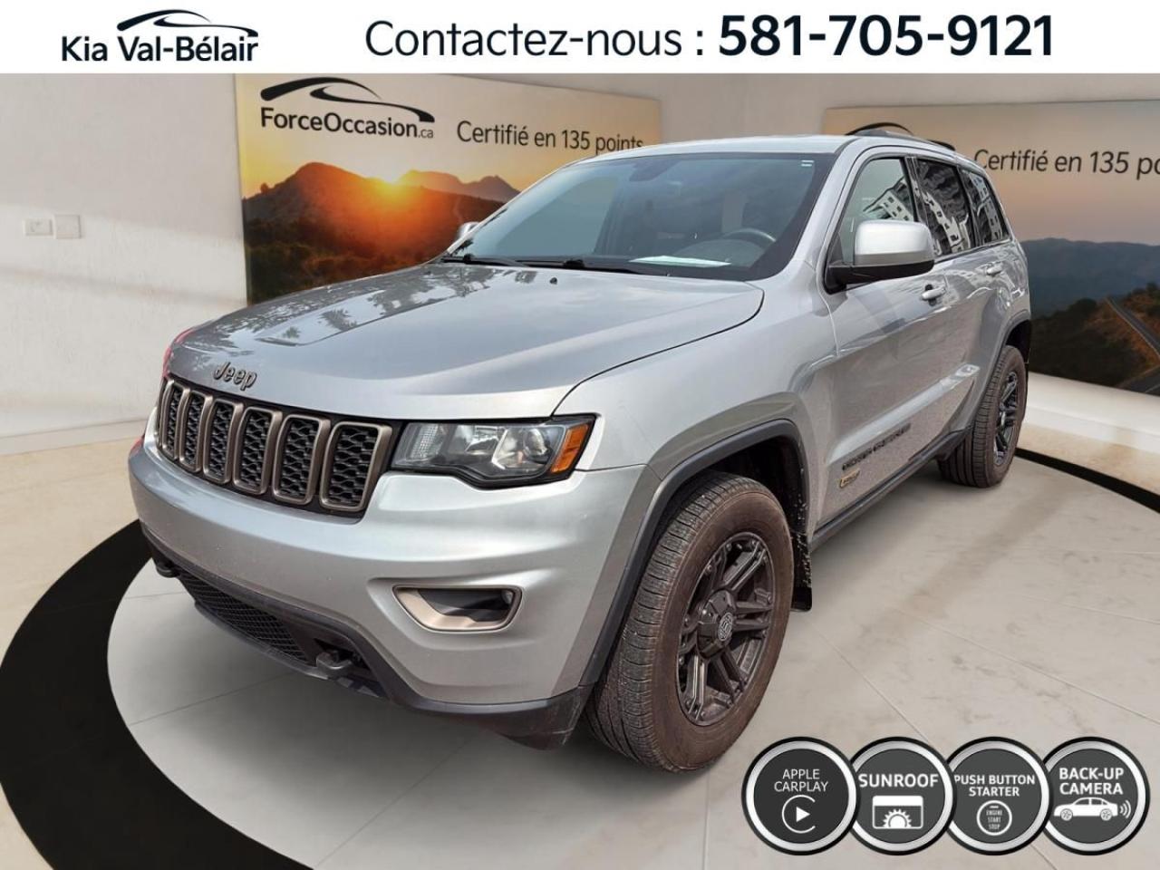 Used 2017 Jeep Grand Cherokee LAREDO * 4X4 * V6 * 293HP * CAMERA * CRUISE * GPS for sale in Québec, QC