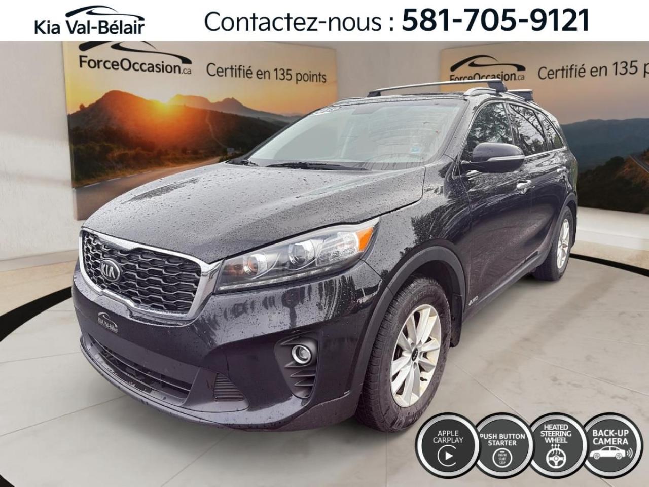 Used 2019 Kia Sorento LX * AWD * V6 * 290HP * CAMERA * CRUISE * CARPLAY for sale in Québec, QC
