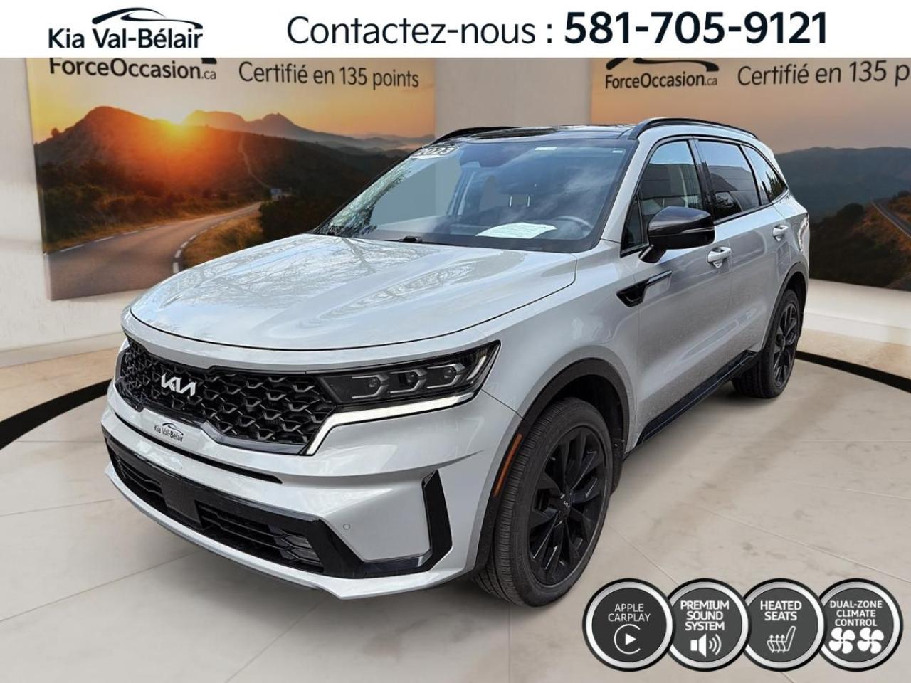 Used 2023 Kia Sorento EX+ * TURBO * AWD * CUIR * 3500 LBS * 6 PASSAGERS for sale in Québec, QC