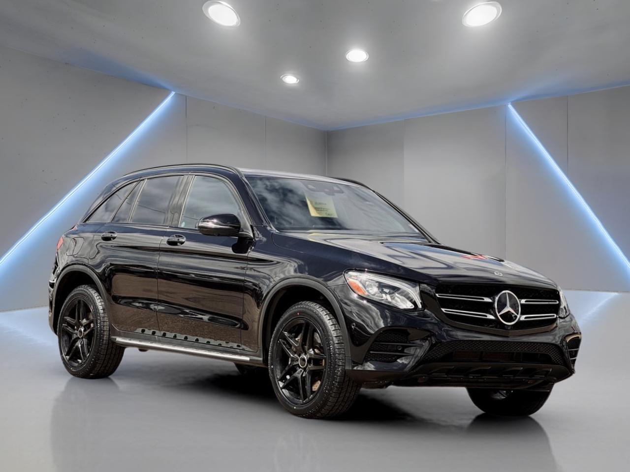All Trades Accepted. In-house Financing Available. Flexible Payments and Zero Down Financing. All Credit Situations Accepted O.A.C

// ACCIDENT FREE!! //  
// EXCELLENT CONDITION! //  

Meet the 2019 Mercedes-Benz GLC GLC 300 4MATIC SUV, a premium compact SUV that fits Saskatoon life with ease. Finished in Black with a Black interior, this 4-door SUV blends clean style with everyday practicality. With only 30,158 km, it is a smart choice for confident year-round driving.

At Platinum Autosport, we focus on vehicles that feel right the moment you get in. This 2019 Mercedes-Benz GLC GLC 300 4MATIC SUV delivers a smooth automatic drive, a refined cabin, and the added confidence of 4MATIC all-wheel drive. It is powered by a 2.0 L gas engine that is well suited for city commutes and highway trips.

FEATURES OF THE GLC GLC 300 4MATIC SUV  
»» 4MATIC all-wheel drive confidence year-round  
»» 2.0 L turbo gas performance  
»» Premium SUV stance with easy access  
»» Refined ride quality for daily driving  

ADVANCED SAFETY FEATURES  
»» Anti-lock braking system for controlled stops  
»» Stability control helps maintain traction  
»» Blind spot monitor for safer lane changes  
»» Backup camera for easier reversing  

PERFORMANCE AND EFFICIENCY  
»» 2.0 L gas engine for balance  
»» Automatic transmission with dual shift mode  
»» Limited slip differential for added grip  
»» Performance tires for confident road feel  

COMFORT AND CONVENIENCE  
»» Dual-zone automatic climate control comfort  
»» Heated front seats for cold mornings  
»» Remote starter for quick warm-ups  
»» Power windows and power steering ease  

TECHNONOLGY AND CONNECTIVITY  
»» Bluetooth integration for hands-free calling  
»» Steering wheel audio controls within reach  
»» HD Radio for clearer sound  
»» WiFi hotspot support for connected trips  

CARGO SPACE  
»» Rear trunk access for easy loading  
»» Cargo cover helps keep items hidden  
»» Practical SUV space for daily errands  
»» Four-door layout simplifies passenger loading  

WHAT OTHER OWNERS LIKE  
»» Smooth and quiet ride quality  
»» Confident all-wheel drive in winter  
»» Easy-to-use driver assistance features  
»» Comfortable cabin with strong visibility  

This SUV also includes helpful everyday details like heated mirrors, retractable mirrors, turn signal mirrors, tinted windows, automatic headlights, an auto-dimming rearview mirror, ambient lighting, push button start, tire pressure monitoring, and key airbag coverage including side impact airbags, head side airbags, and a driver airbag with passenger airbag sensor support. Child safety locks add peace of mind when family rides along.

This 2019 Mercedes-Benz GLC GLC 300 4MATIC SUVs VIN is: WDC0G4KB8KV125569.