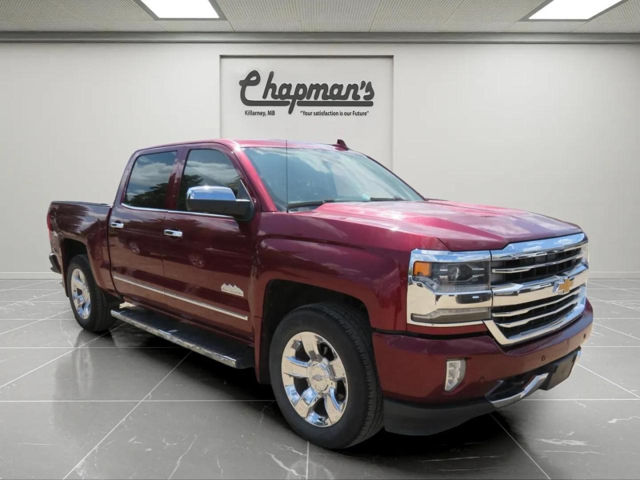 Used 2016 Chevrolet Silverado 1500 High Country 2 Sets of Tires/Rims, Heated/Ventilated Front Seats, Navigation for sale in Killarney, MB