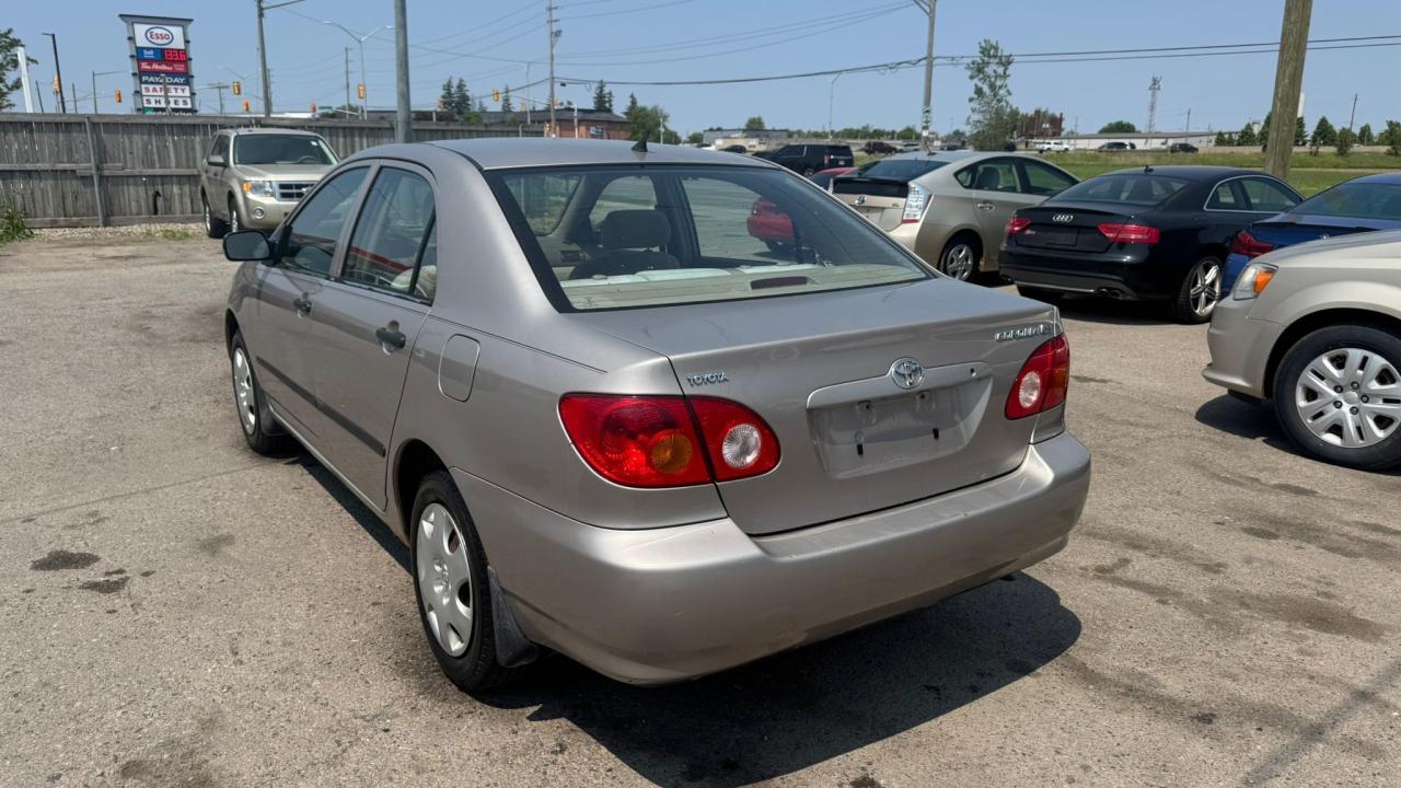 2003 Toyota Corolla CE, AUTO, 4 CYL, OILED, ONLY 69,000KMS, CERTIFIED - Photo #3