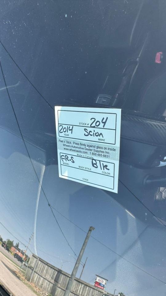 2014 Scion FR-S AS IS SPECIAL, WELL SERVICED, RUNS DRIVES GREAT - Photo #14