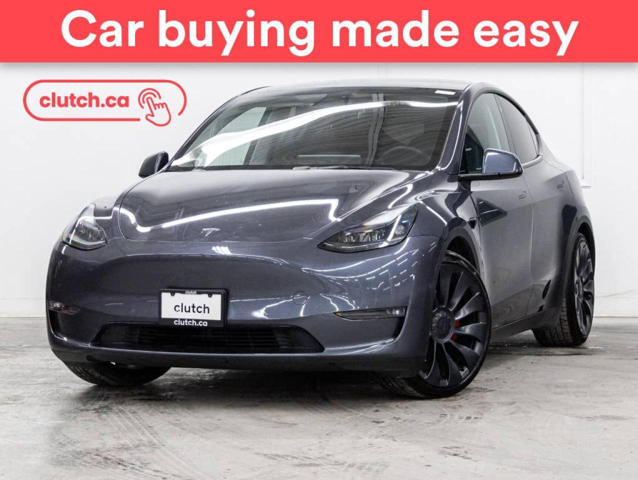Used 2022 Tesla Model Y Performance AWD w/ Nav, Heated Steering Wheel, Heated Front Seats for sale in Toronto, ON