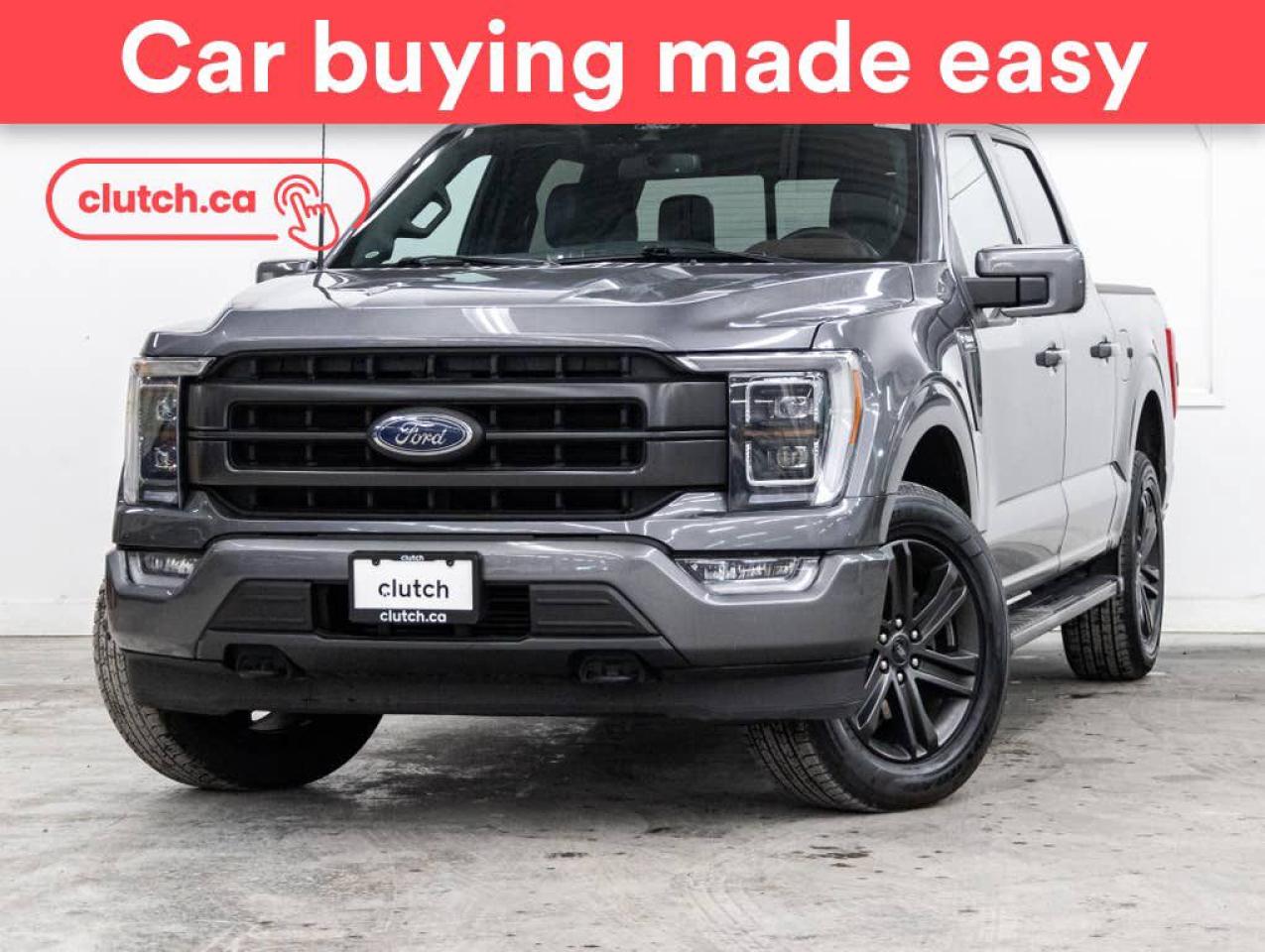 Used 2021 Ford F-150 Lariat SuperCrew 5 1/2 ft 4x4 w/Apple Carplay & Android Auto, Heated Front Seats, Backup Cam for sale in Toronto, ON