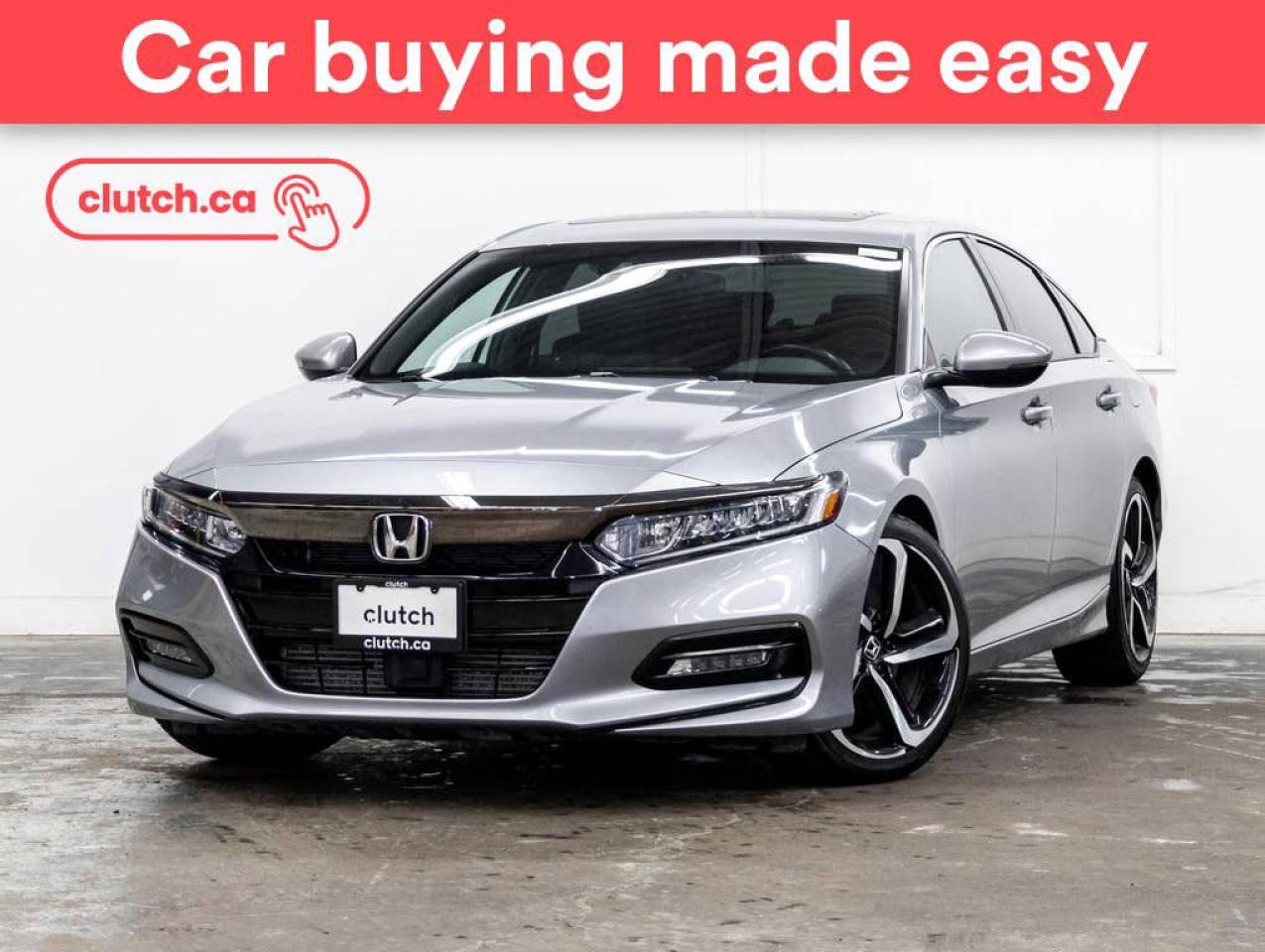 Used 2019 Honda Accord Sport w/ Power Moonroof, Heated Front Seats, Rearview Cam for sale in Toronto, ON