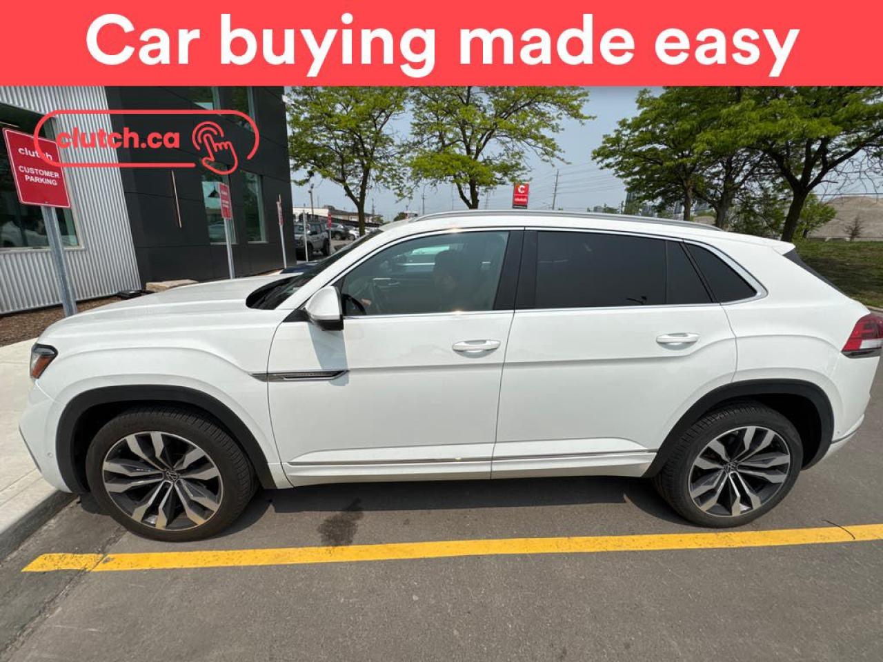Used 2020 Volkswagen Atlas Cross Sport Execline AWD w/ R-Line Pkg. w/ Apple CarPlay, Heated Front Seats, Rearview Cam for sale in Toronto, ON