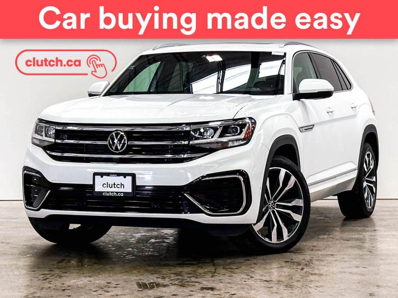 Used 2020 Volkswagen Atlas Cross Sport Execline AWD w/ R-Line Pkg. w/ Apple CarPlay, Heated Front Seats, Rearview Cam for sale in Toronto, ON