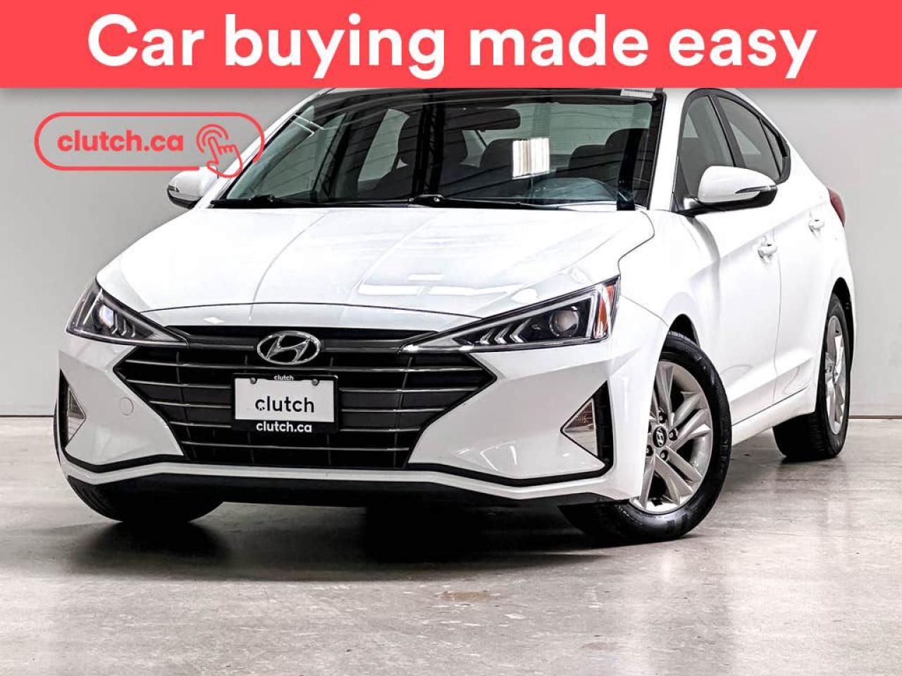 Used 2019 Hyundai Elantra Preferred w/ Apple CarPlay, Heated Front Seats, Rearview Cam for sale in Toronto, ON