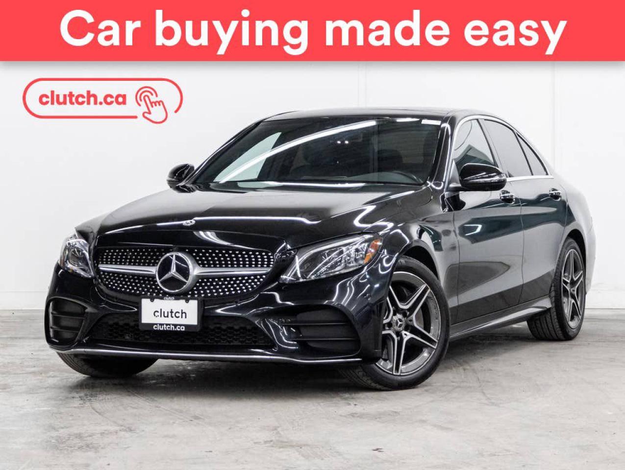 Used 2020 Mercedes-Benz C-Class C 300 4MATIC w/ Apple CarPlay & Android Auto, Sunroof, Nav for sale in Toronto, ON