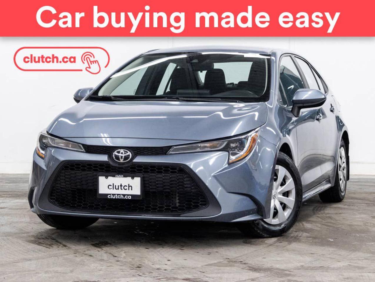Used 2020 Toyota Corolla L w/ Rearview Cam, Climate Control, Bluetooth for sale in Toronto, ON