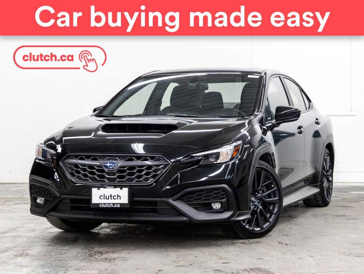 Used 2023 Subaru WRX Sport AWD w/Apple CarPlay & Android Auto, Heated Front Seats, Backup Cam for sale in Toronto, ON