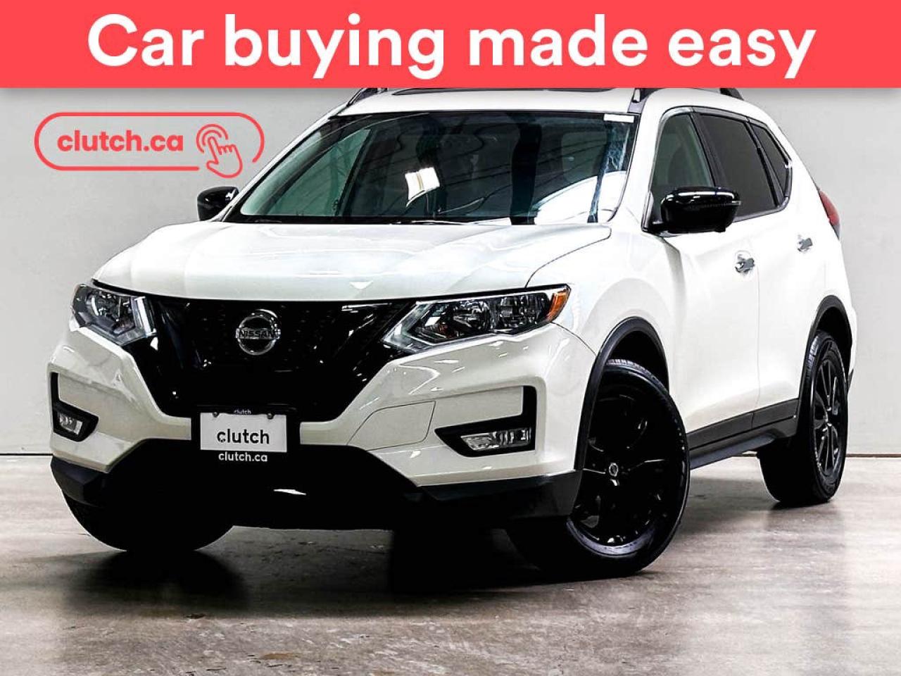 Used 2018 Nissan Rogue SV AWD w/ Midnight Edition w/ Apple CarPlay, Heated Front Seats, Rearview Cam for sale in Toronto, ON