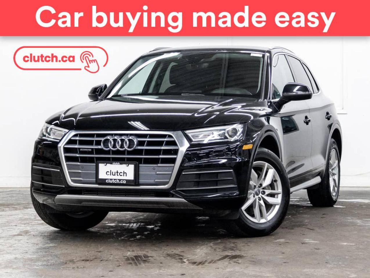 Used 2020 Audi Q5 Komfort AWD w/Apple CarPlay & Android Auto, Heated Front Seats, Backup Cam for sale in Toronto, ON