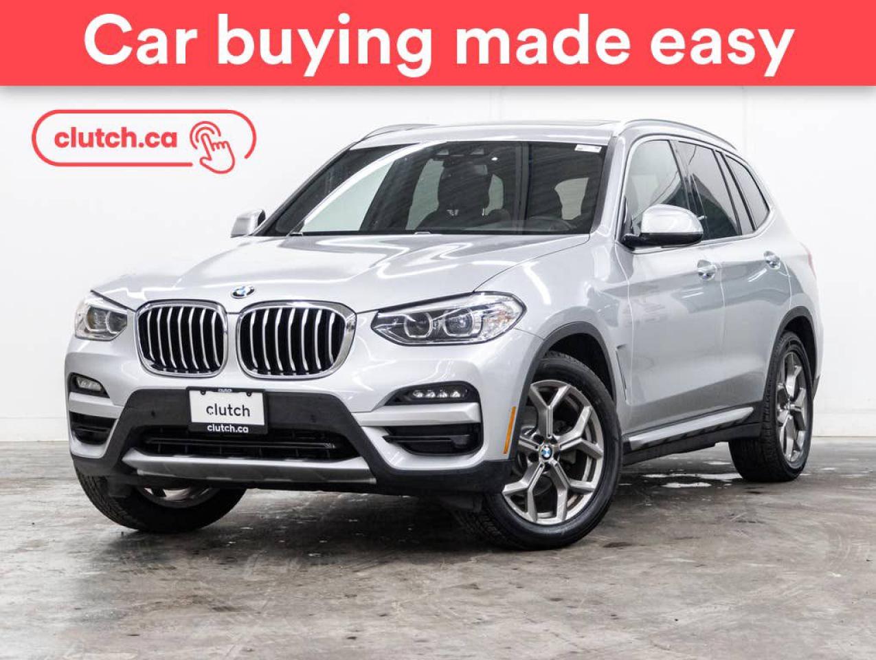 Used 2021 BMW X3 xDrive30i AWD w/ Front Heated Seats, Rearview Cam, Dual Zone A/C for sale in Toronto, ON