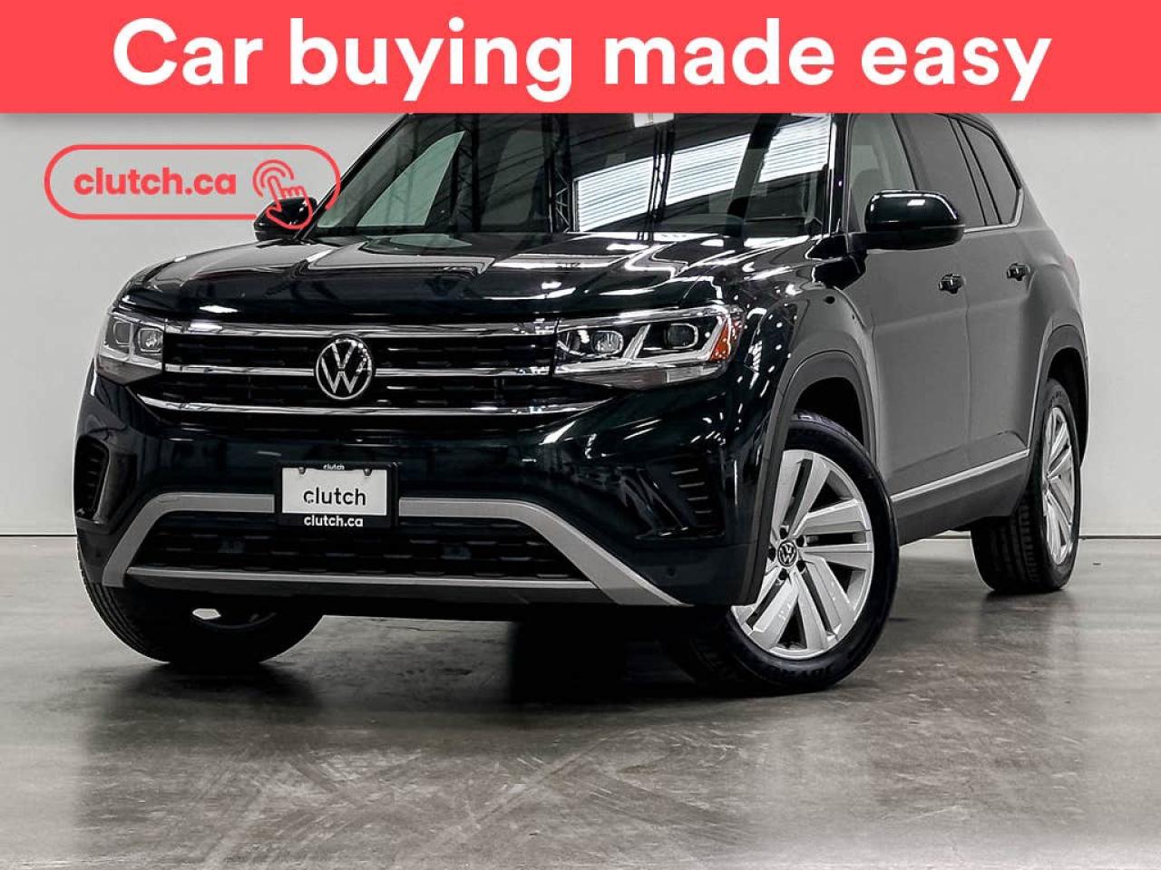 Used 2021 Volkswagen Atlas Highline AWD w/ Apple CarPlay, Heated Front Seats, Rearview Cam for sale in Toronto, ON