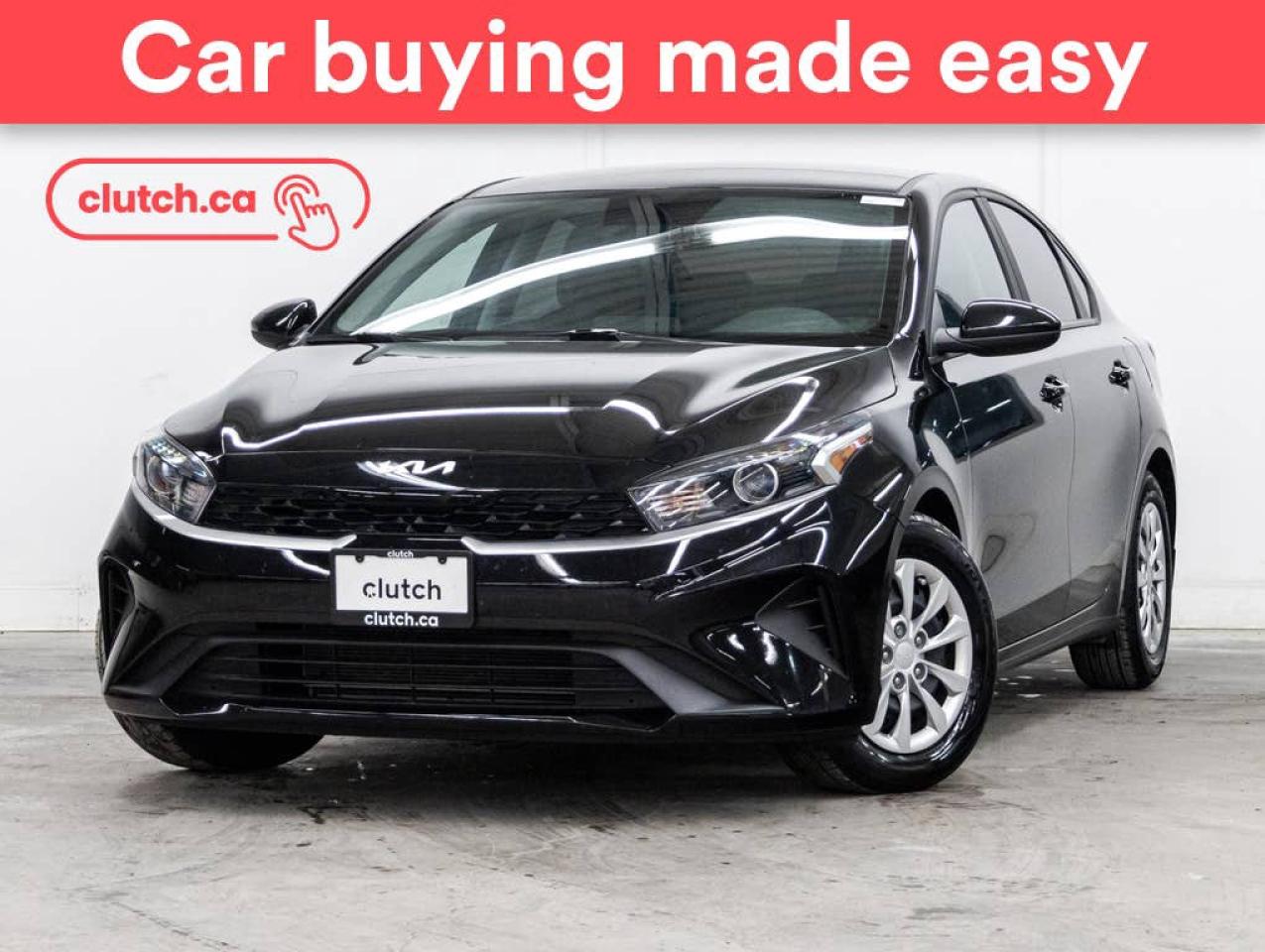 Used 2023 Kia Forte LX w/ Apple CarPlay & Android Auto, Heated Front Seats, Rearview Cam for sale in Toronto, ON