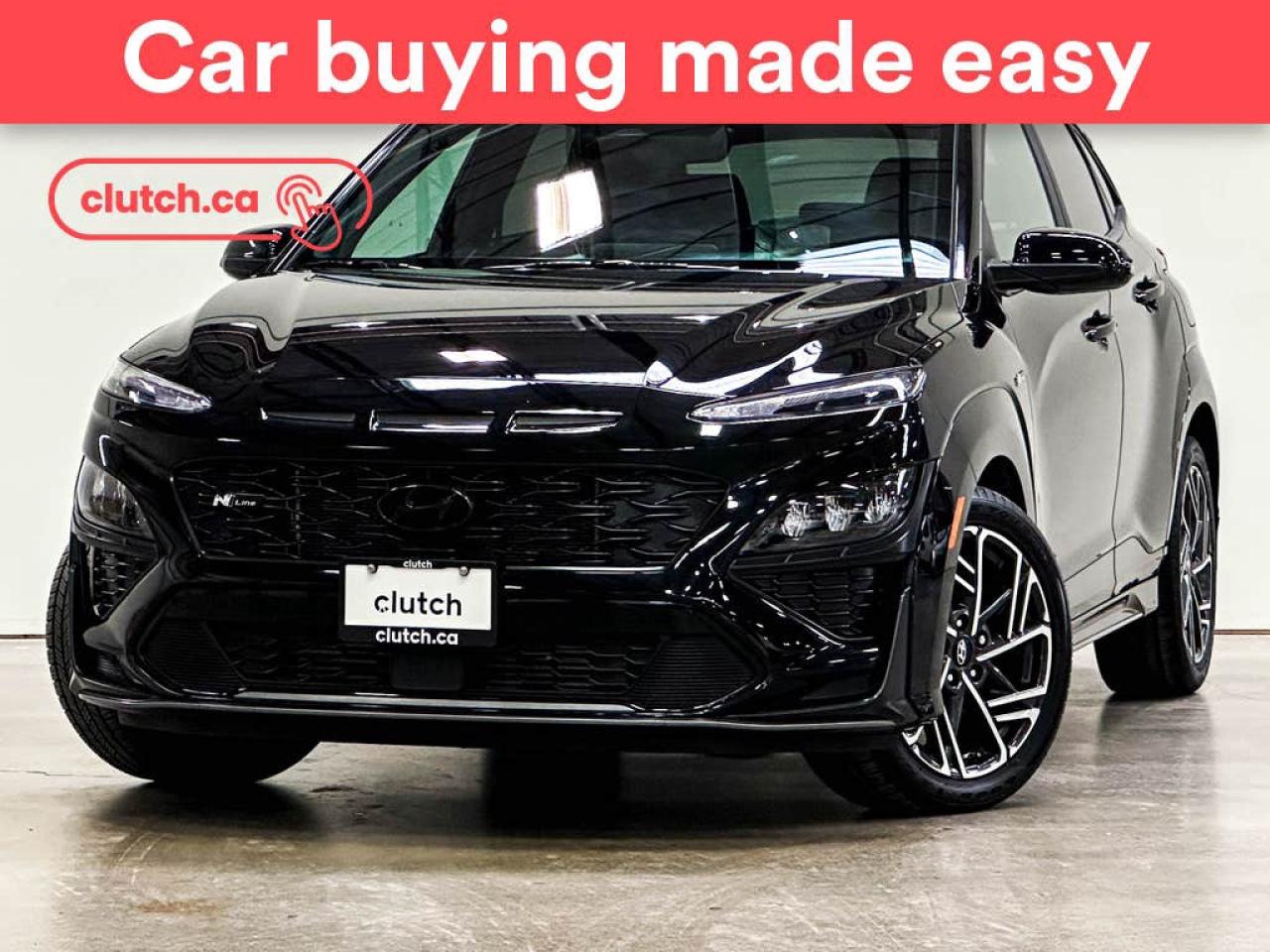 Used 2023 Hyundai KONA N Line AWD w/ Ultimate Pkg. w/ Apple CarPlay, Heated Front Seats, Rearview Cam for sale in Toronto, ON
