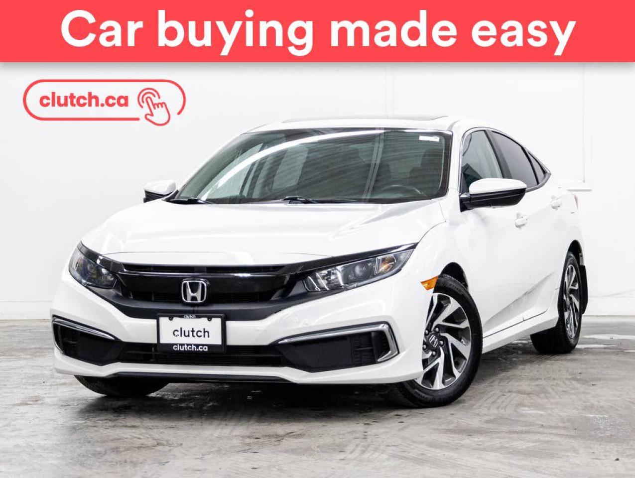 Used 2019 Honda Civic EX w/Apple Carplay & Android Auto, Heated Front Seats, Backup Cam for sale in Toronto, ON