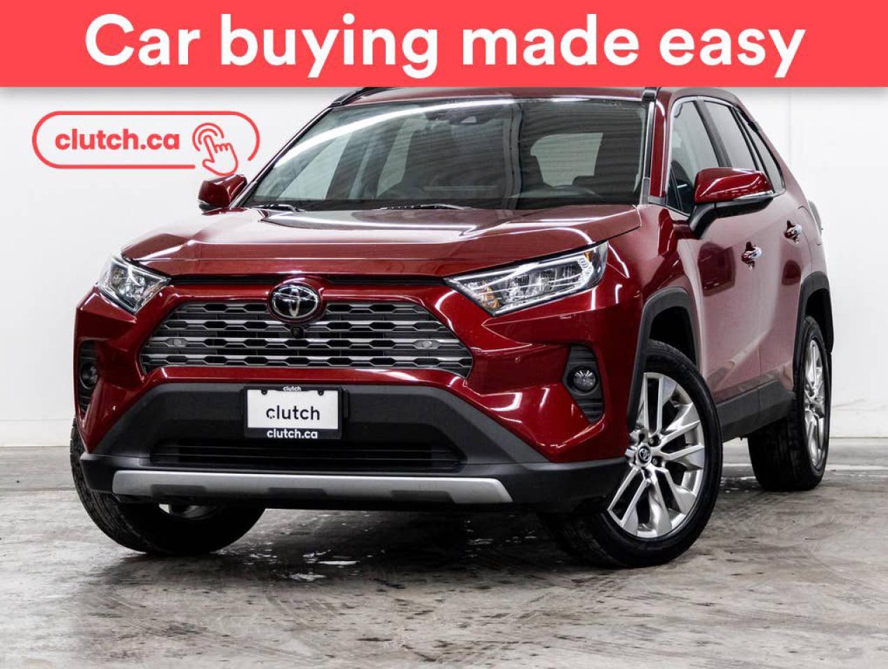 Used 2020 Toyota RAV4 Limited AWD w/ Front Heated Seats, Rearview Cam, Dual Zone A/C for sale in Toronto, ON