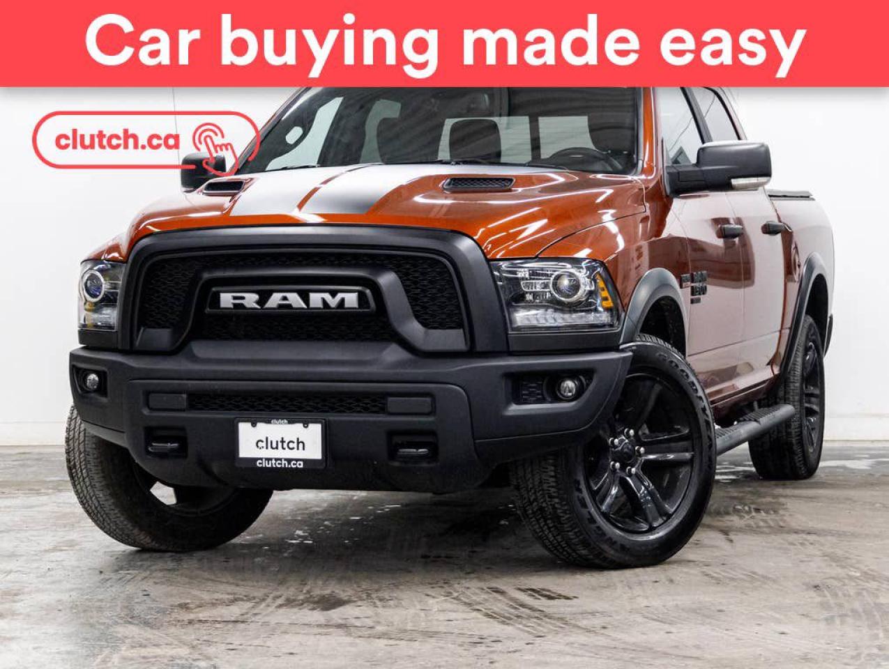 Used 2023 RAM 1500 Classic Warlock Crew Cab 4x4 w/ Apple CarPlay & Android Auto, Rearview Cam, Nav for sale in Toronto, ON