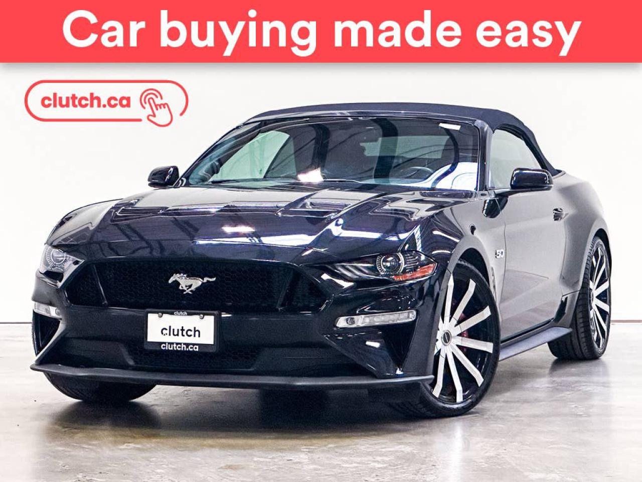 Used 2018 Ford Mustang GT Premium w/ Apple CarPlay, Heated Front Seats, Rearview Cam for sale in Toronto, ON