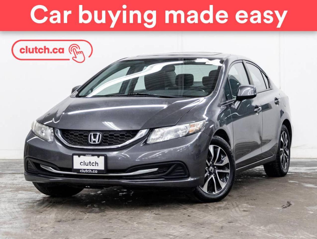 Used 2013 Honda Civic EX w/ Front Heated Seats, Rearview Cam, Climate Control for sale in Toronto, ON