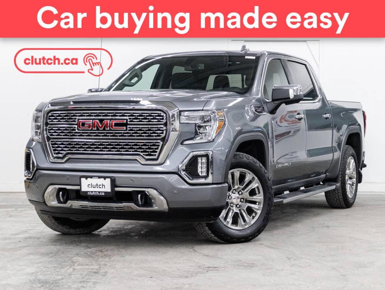 Used 2020 GMC Sierra 1500 Denali 4WD w/ Apple CarPlay & Android Auto, Power Moonroof, Nav for sale in Toronto, ON