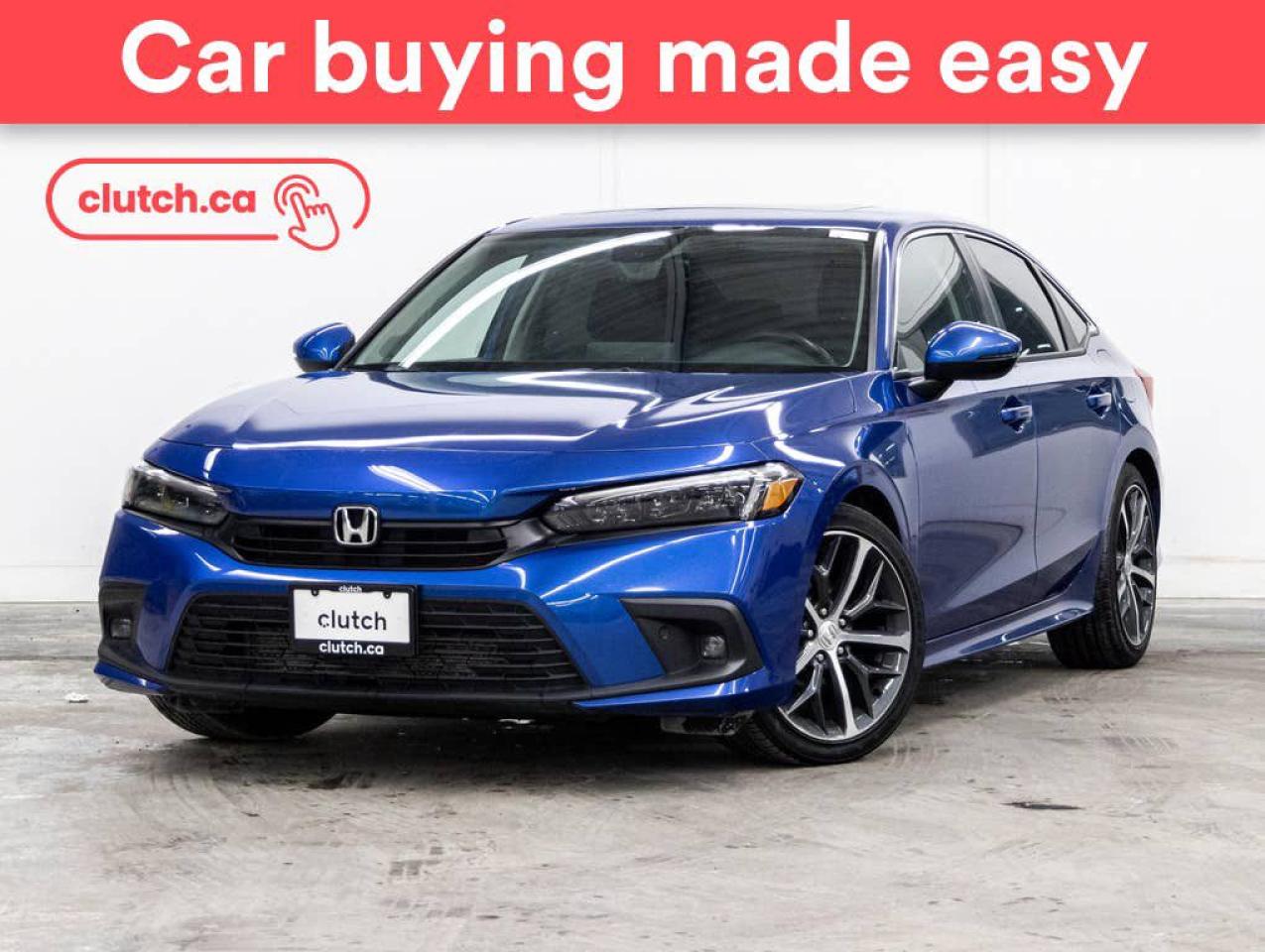 Used 2022 Honda Civic Touring w/ Apple CarPlay & Android Auto, Rearview Cam, Nav for sale in Toronto, ON
